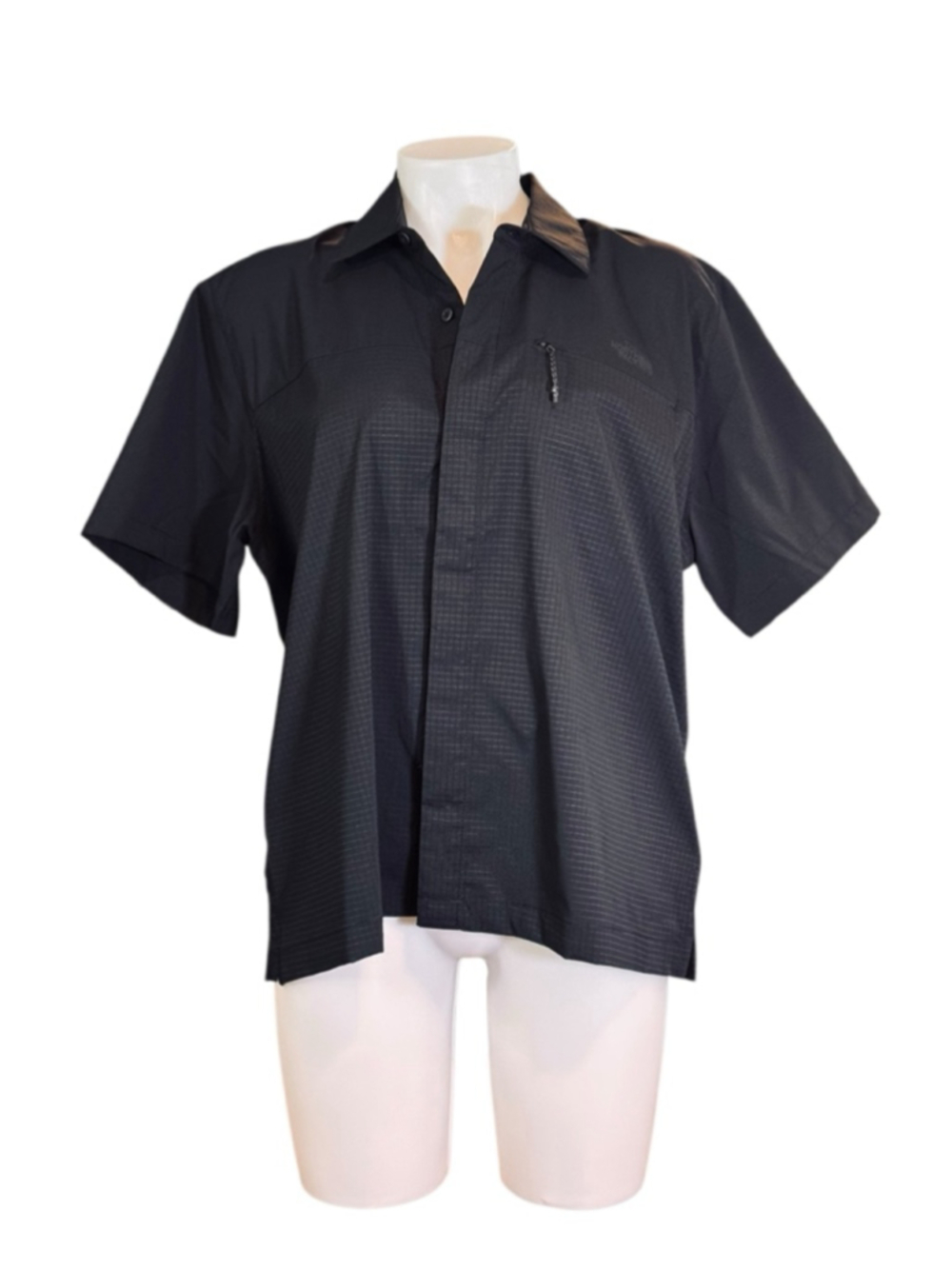 Women's The North Face Black Lightrange Button Down Shirt M